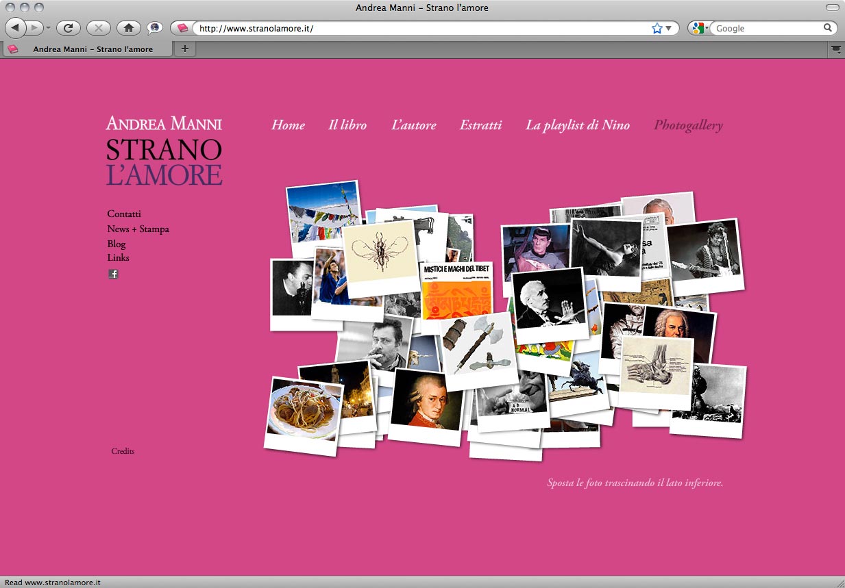 Strano l'Amore - Book Website 5